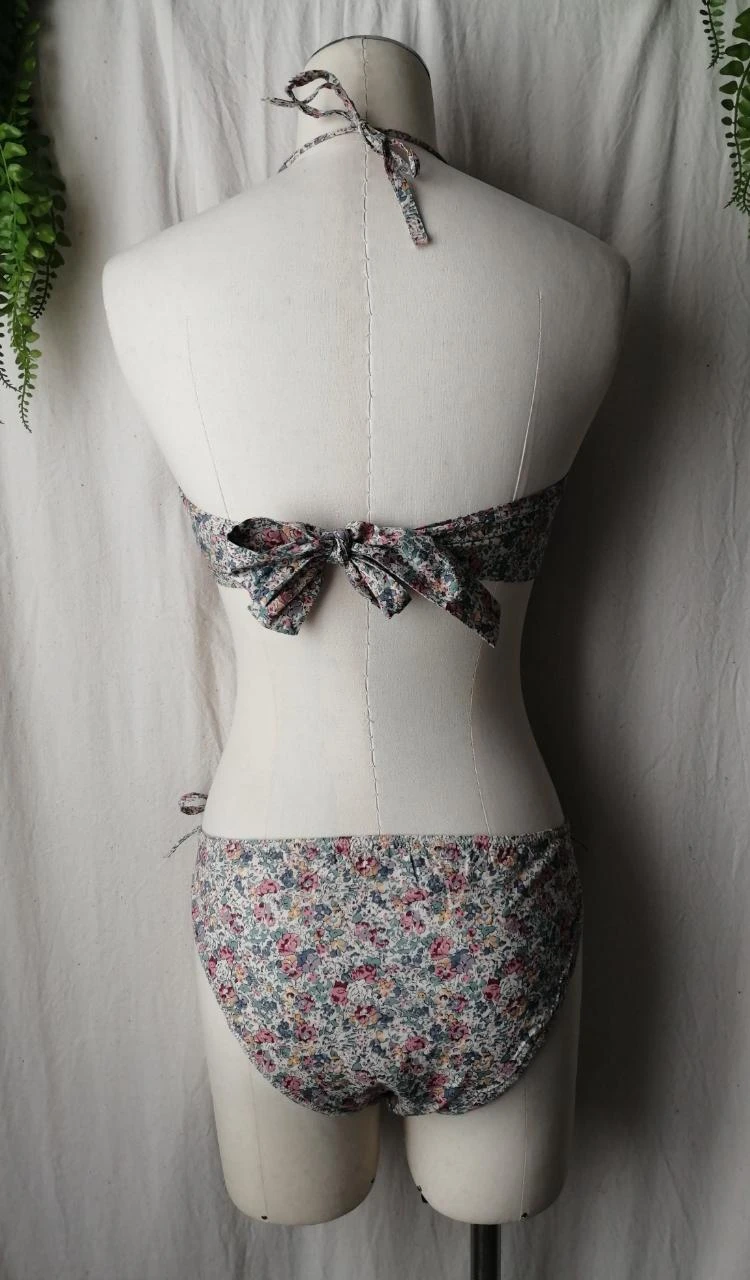 2-delig badpak met liberty bloemenprint - 100% Katoen "Suzon & Léna" – photo 5